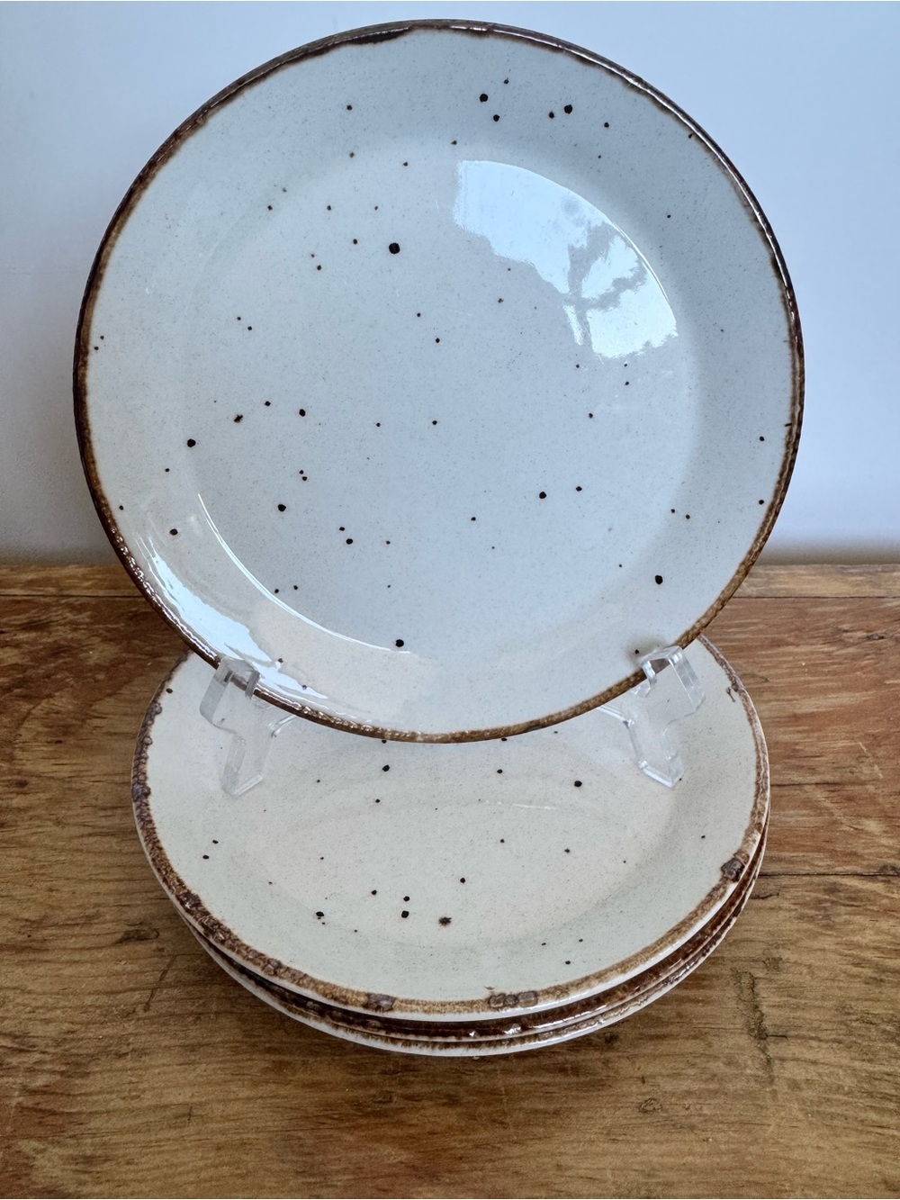 Set of 4 J&G Meakin "Lifestyle" Pattern 6.5” Salad Side Plates - Discontinued